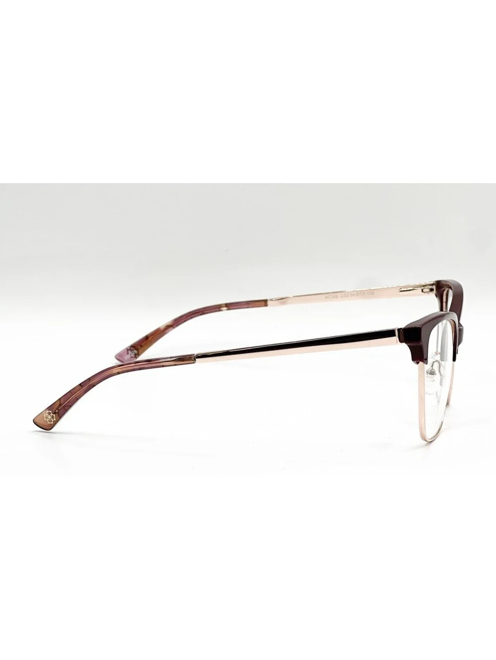 Ann Taylor At349 C02 Mulberry Rose Authentic Eyeglasses 54-17-135